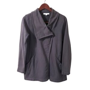 J. Jill Organic Cotton  Grey Women's Jacket